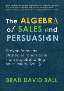 The Algebra of Sales and Persuasion